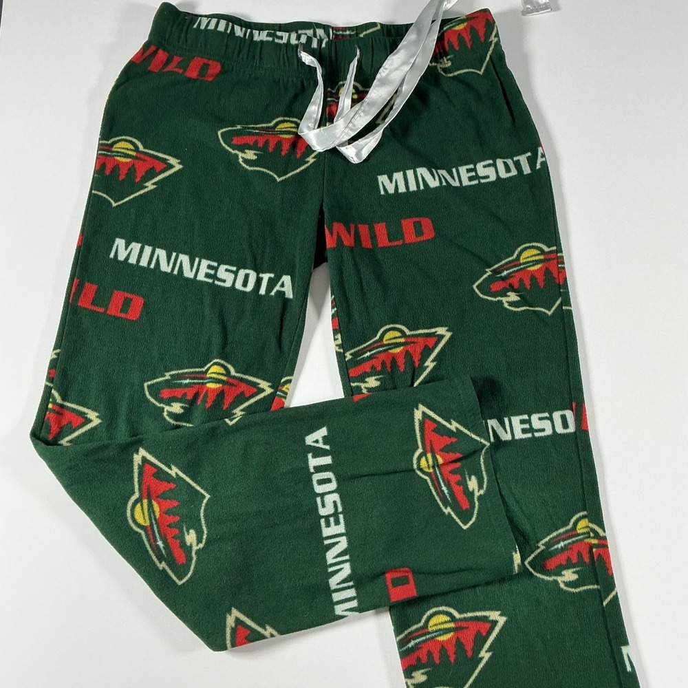 Concepts Sports Minnesota Wild Microfleece Pajama Pants Green Size S
